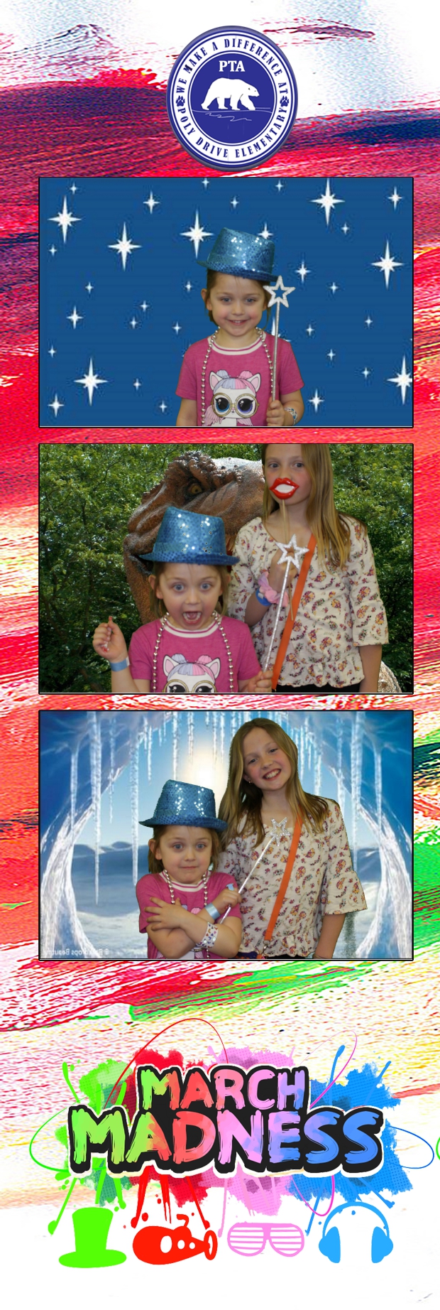 Poly Drive Elementary March Madness Carnival | View more photos from the event at gallery.photoboothbillings.com/u/PhotoBoothBillings/Poly-Drive-Elementary-March-Madness-Carnival